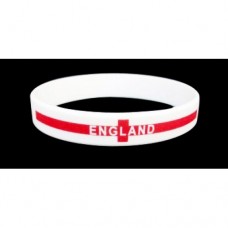 England Silicone Wrist Band